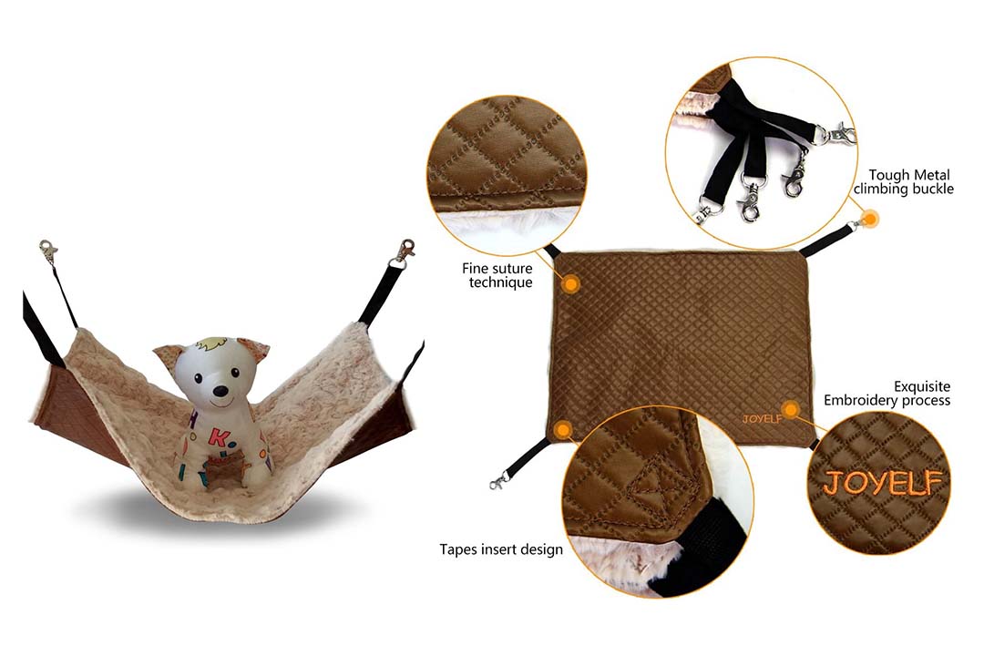 JOYELF Cat Hammock Bed Pet Cage Hammock