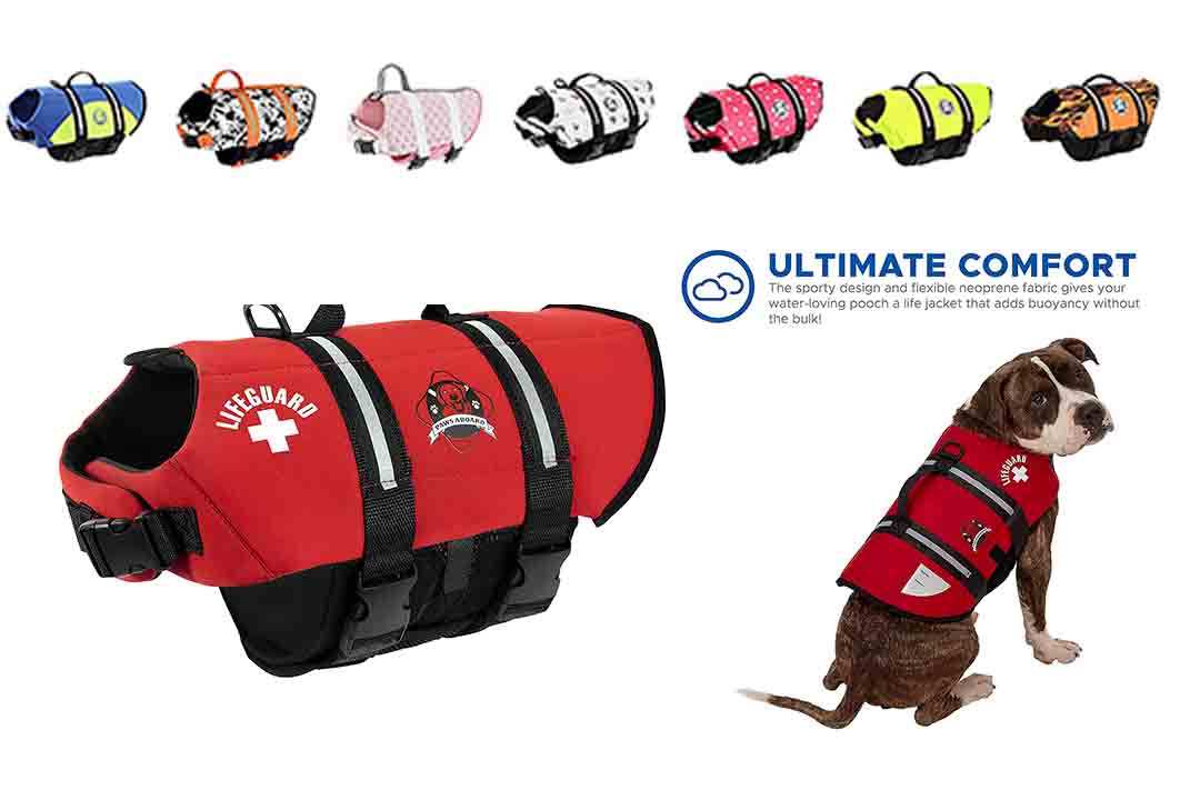 Paws aboard Dog Life Jacket Vest