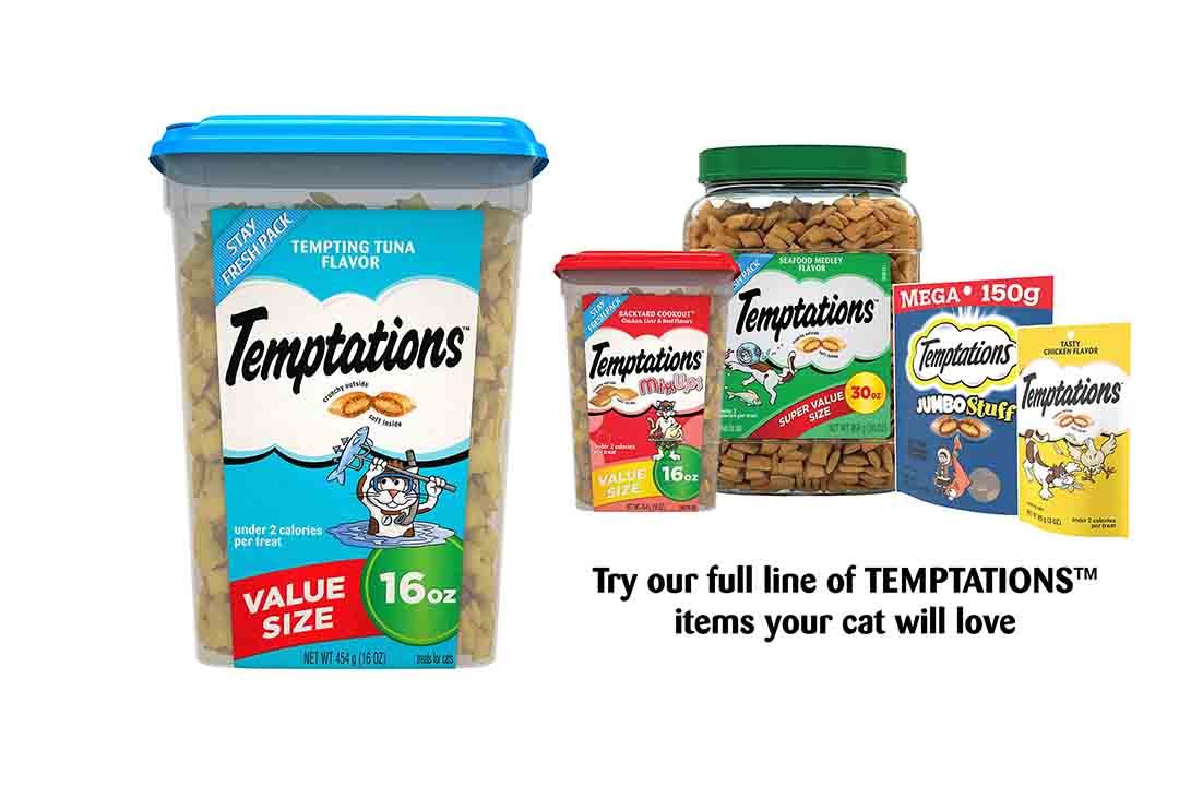 Temptations Classic Treats for Cats Tempting Tuna Flavor