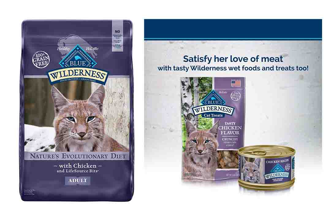BLUE Buffalo Wilderness High Protein Dry Adult Cat Food