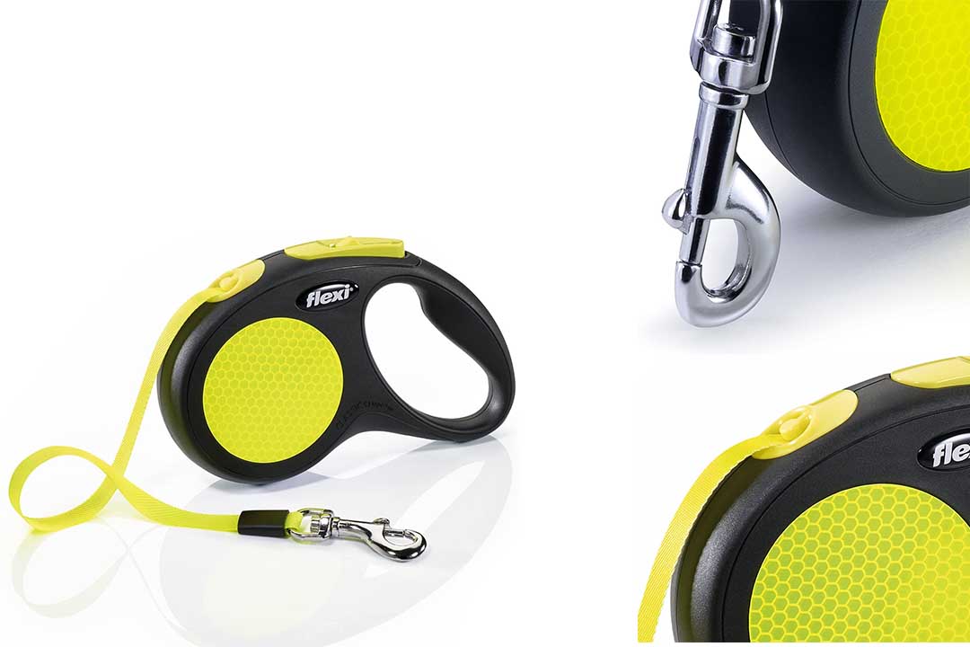 Flexi New Neon Retractable Tape Dog Leash