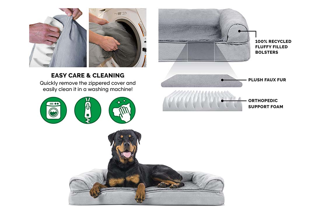 Furheaven Orthopedic Dog Sofa Bed