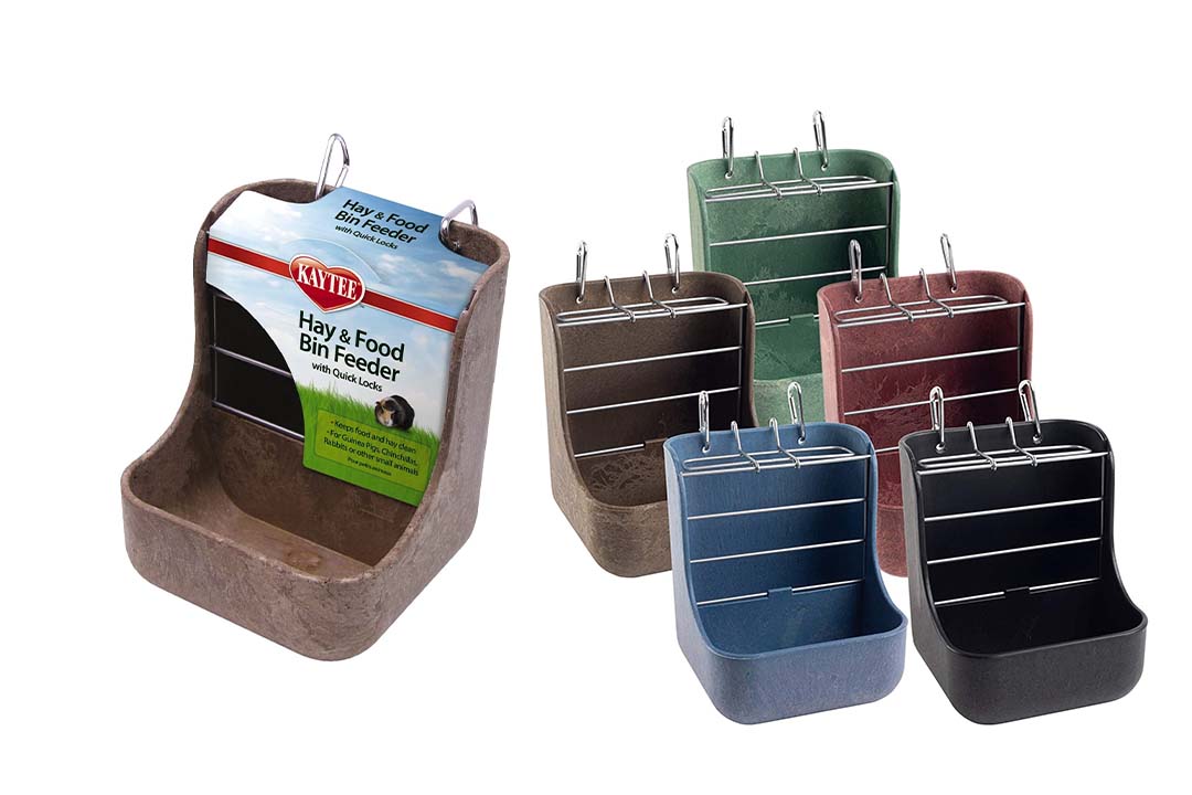 Kaytee Hay & Food Bin Feeder