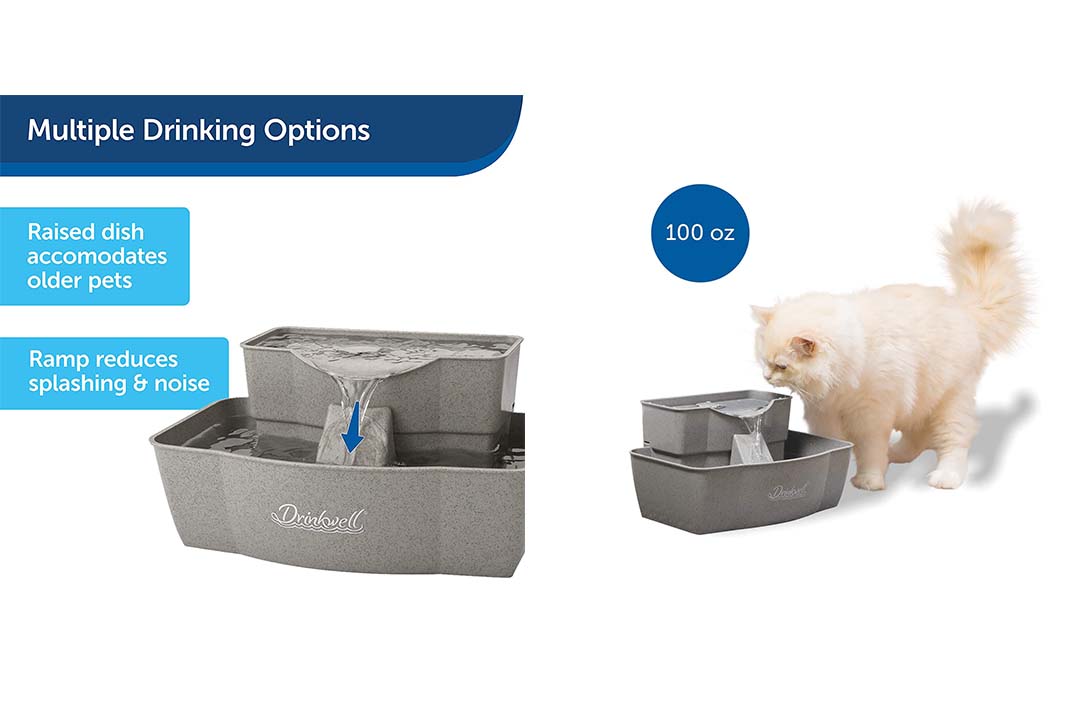 PetSafe Drinkwell Multi-Tier Dog and Cat Water Fountain