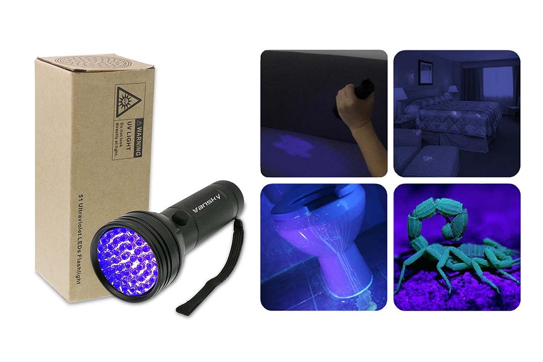 UV Flashlight Blacklight UV Lights