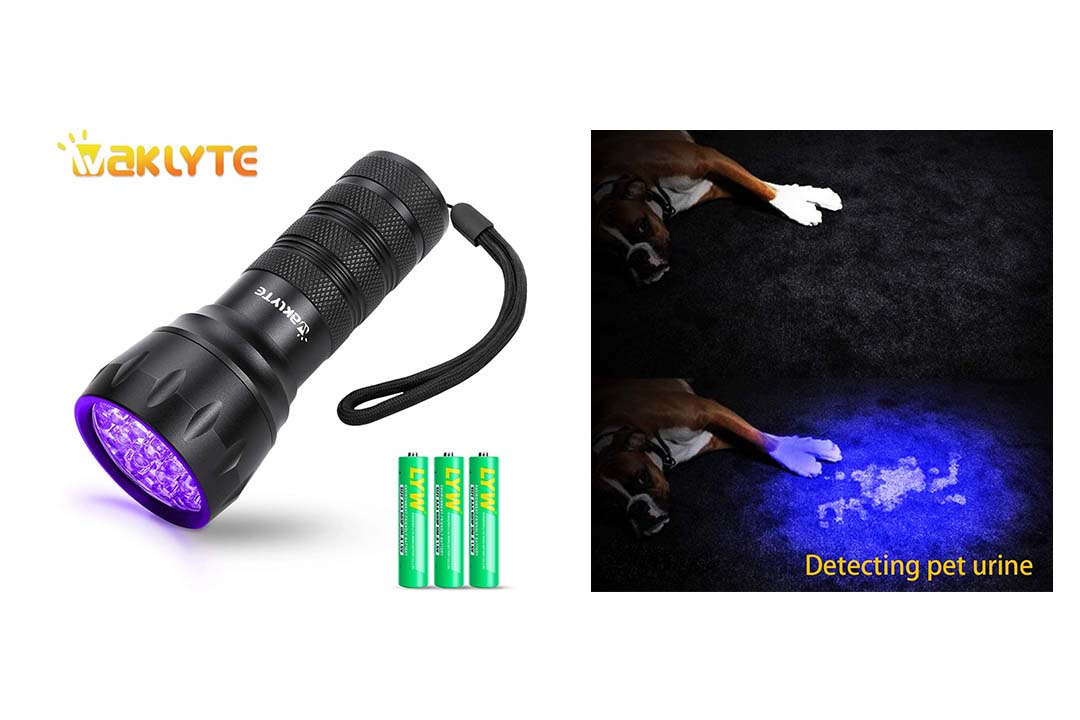 Waklyte Black Light, Mini UV Flashlight