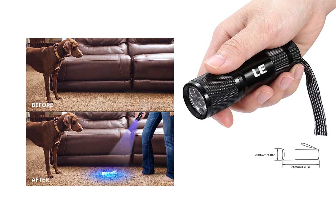 Lighting Ever Ultra Violet LED Flashlight/Blacklight