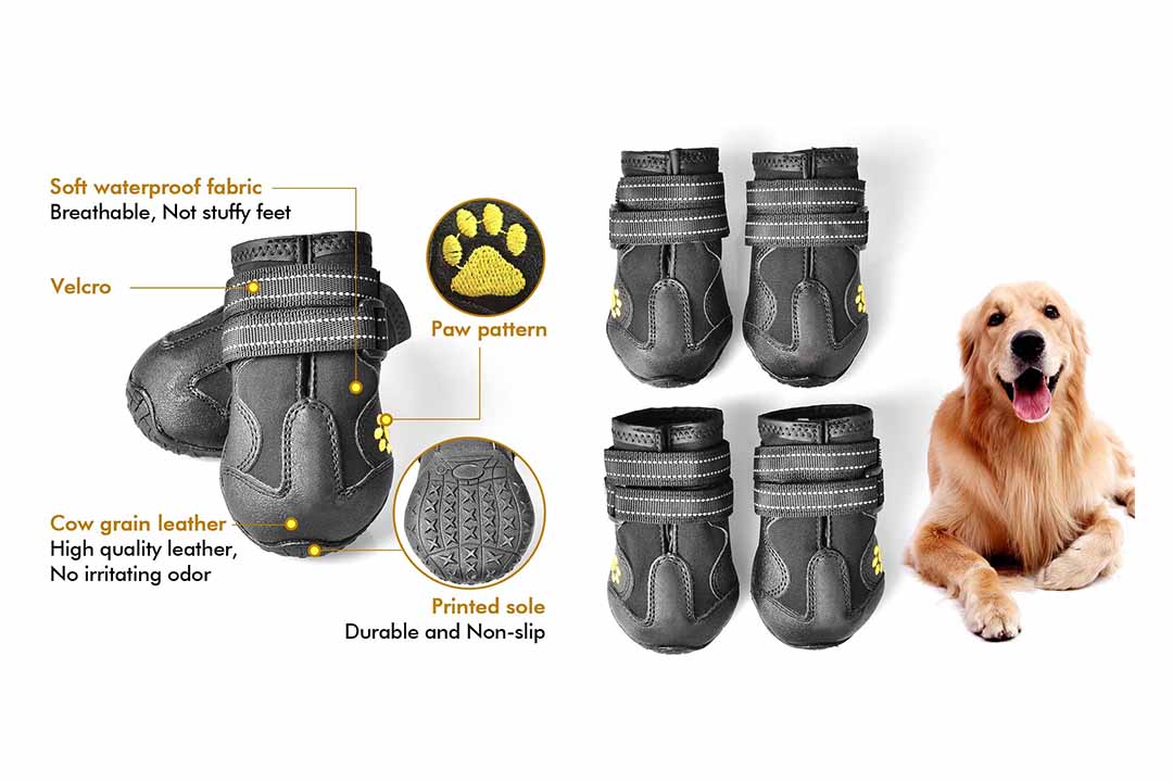 PUPWE Dog Booties, Dog Shoes