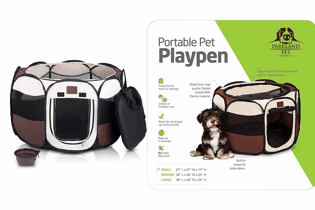 Parkland Pet Portable Foldable Playpen