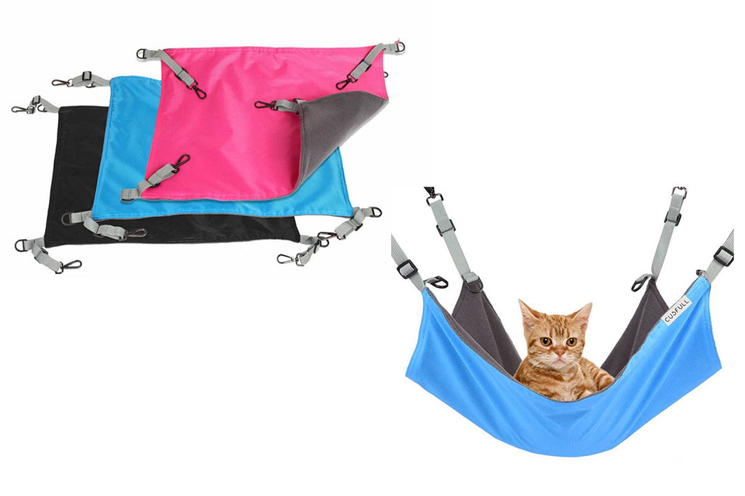 CUSFULL Cat Hammock Bed Comfortable Hanging Pet Hammock Bed