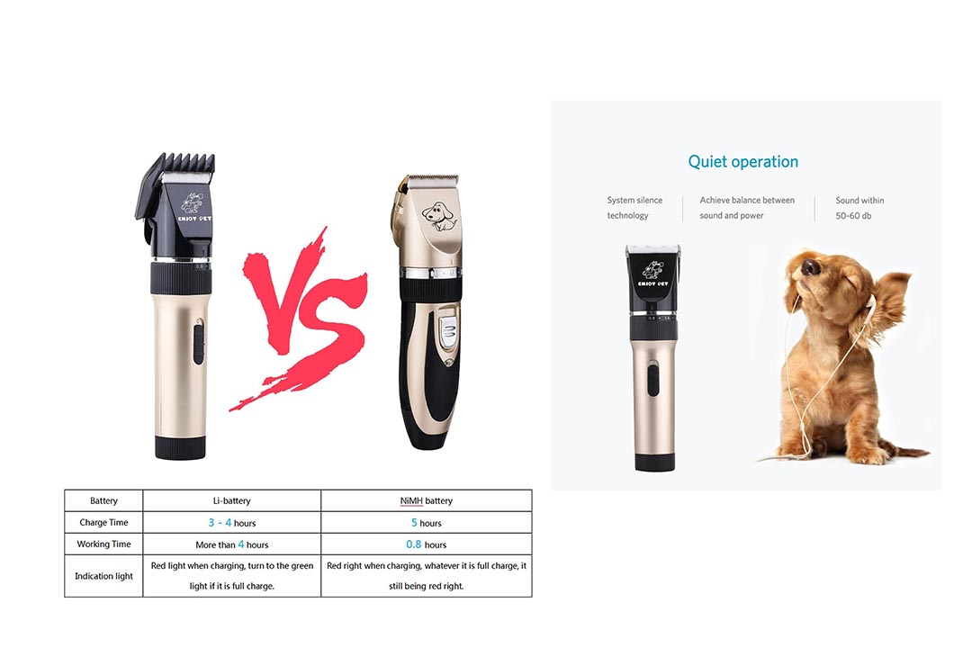 ENJOY PET Dog Clippers Cat Shaver, Professional Hair Grooming Clippers