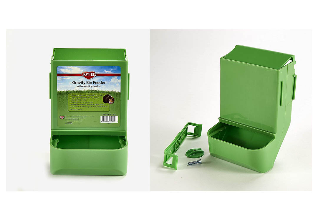 Kaytee Gravity Bin Feeder with Bracket