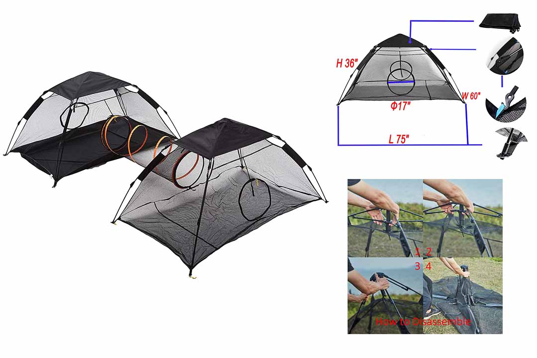 RORAIMA Outdoor Use Instant Portable Cat Tent