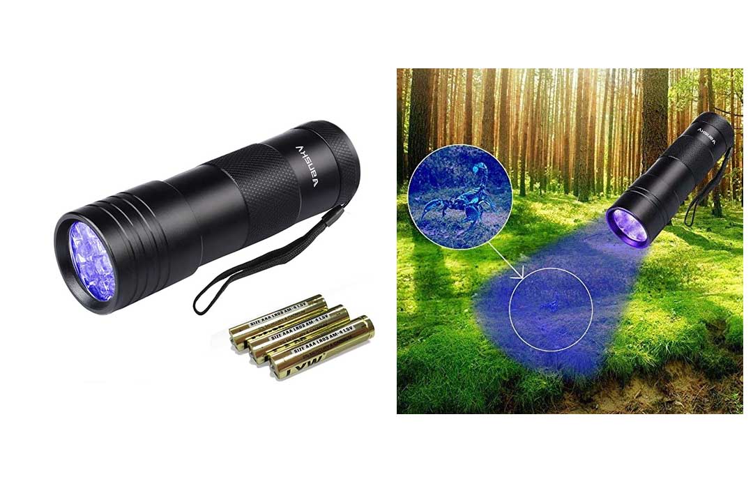 Vansky Blacklight 12 LED Ultraviolet Detector