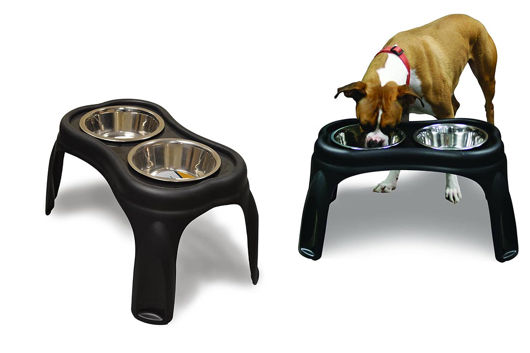 OurPets Elevated Bone Feeder Raised Dog Feeding Station