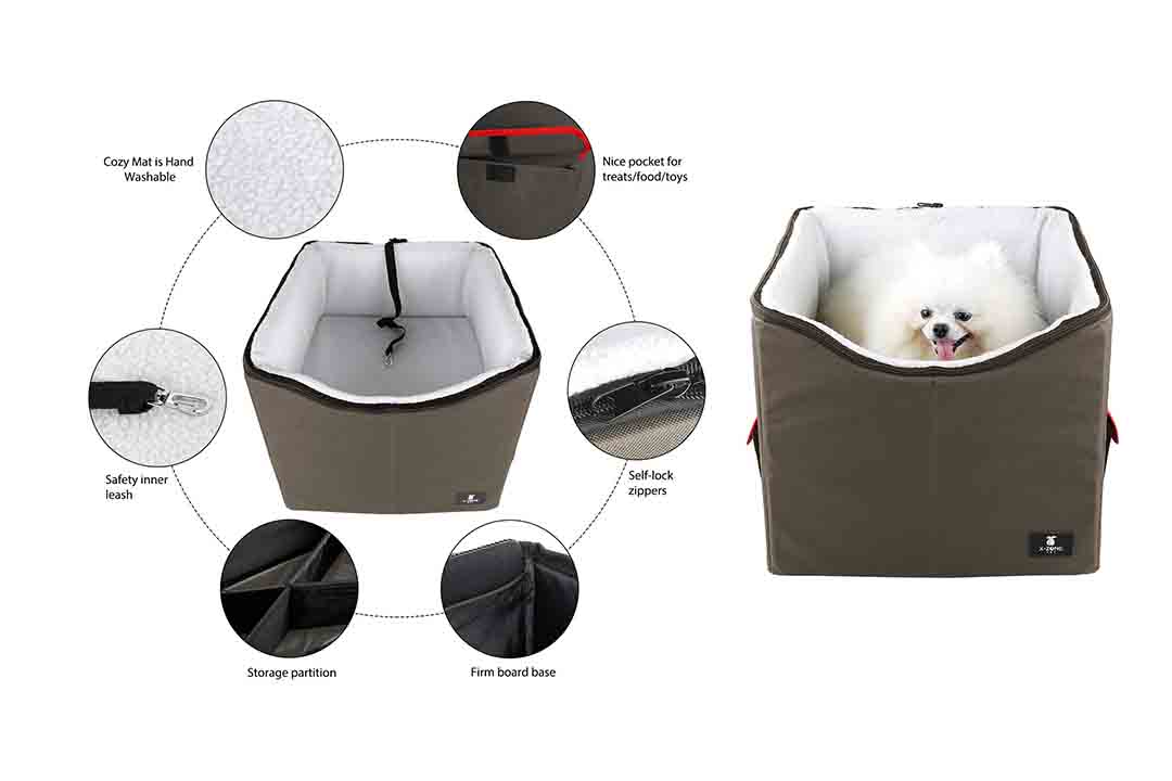 X-ZONE PET Dog Booster Car Seat