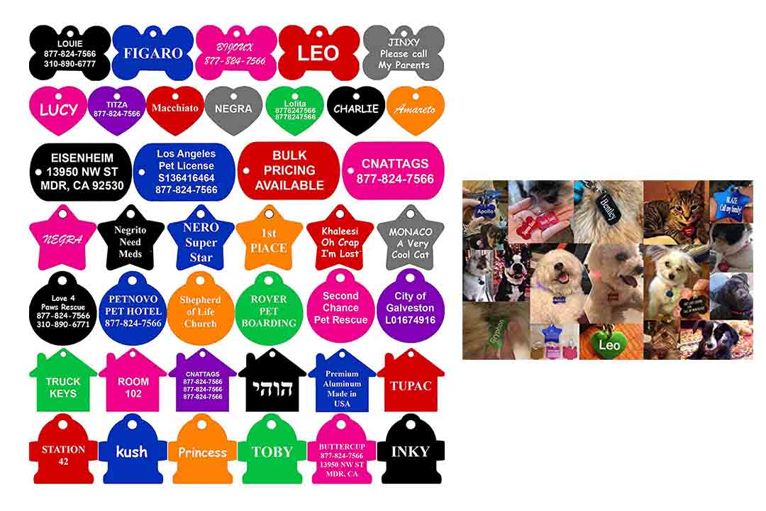 CNATAGGS pet ID Tags