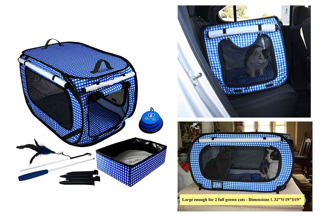 Pet Fit for Life EXTRA LARGE Collapsible/Portable Cat Cage