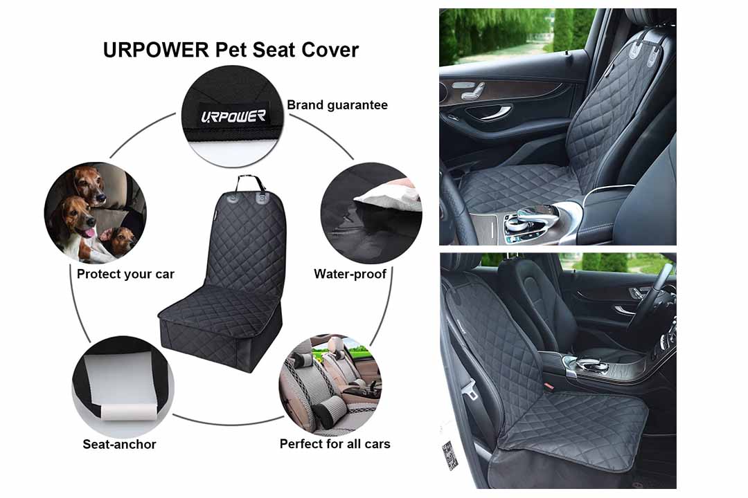 URPOWER Pet Front Seat Cover for Cars