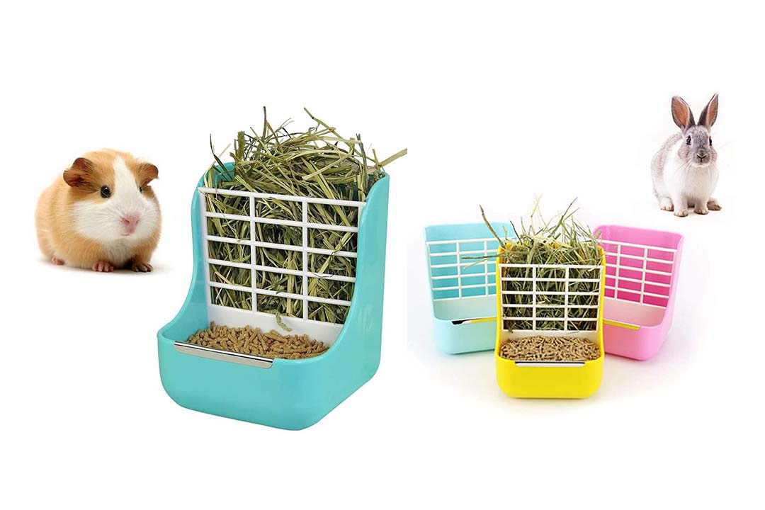 sxbest 2 in 1 Food Hay Feeder