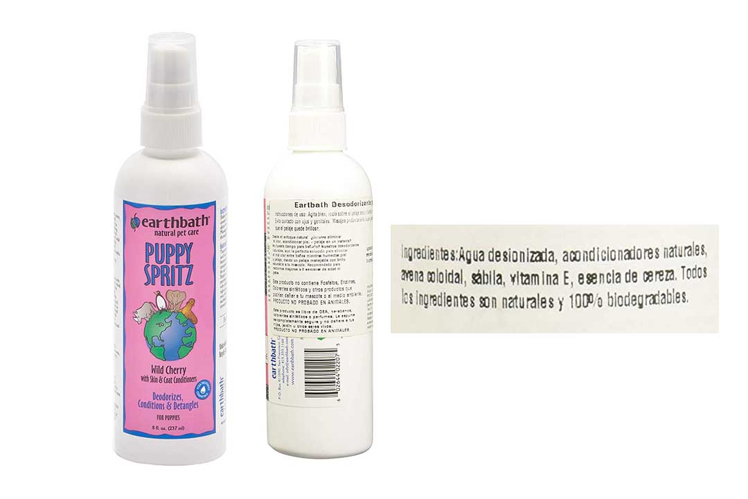 Earthbath Totally Natural Deodorizing Spritz