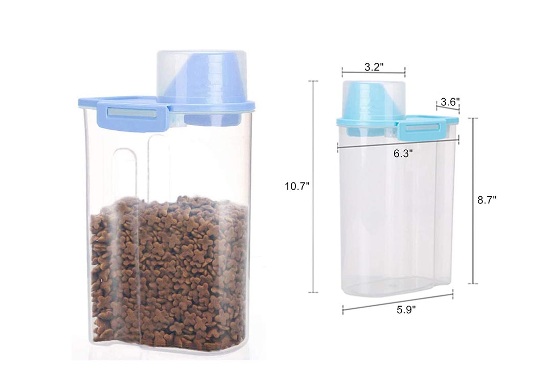 PISSION Pet Food Storage Container