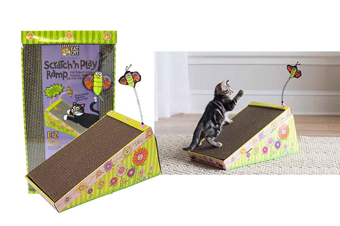 Petmate Fat Cat Big Mama's Scratch and Play Ramp for Cats