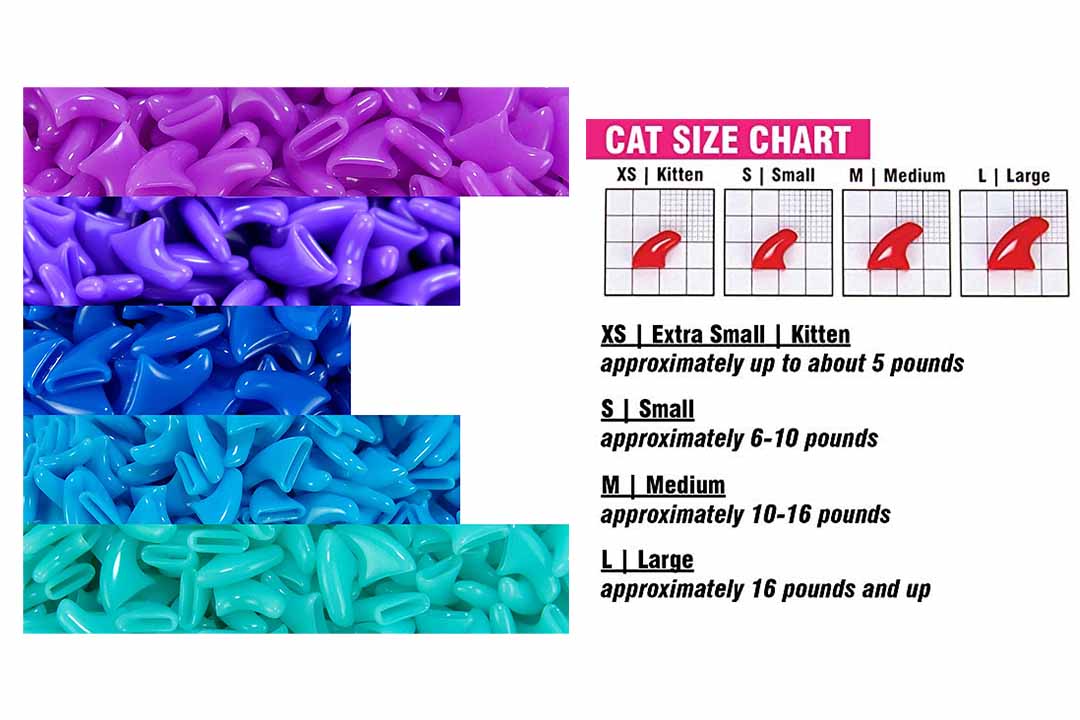 Soft Cat Claw Caps for pet Nail Claws