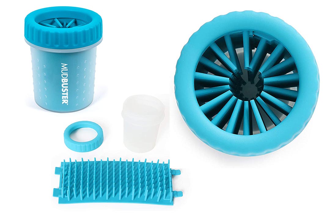 Dexas MudBuster Portable Dog Paw Washer- Paw Cleaner