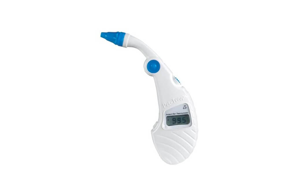 2. Advanced Monitors PT-300 Pet-Temp Ear Thermometer