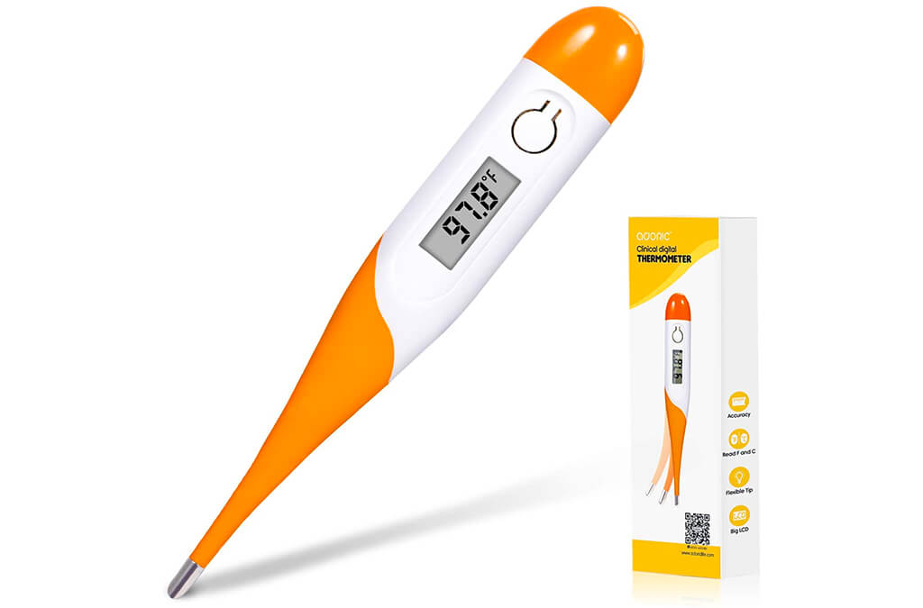 8. Digital Thermometer, Accurate Oral Thermometer