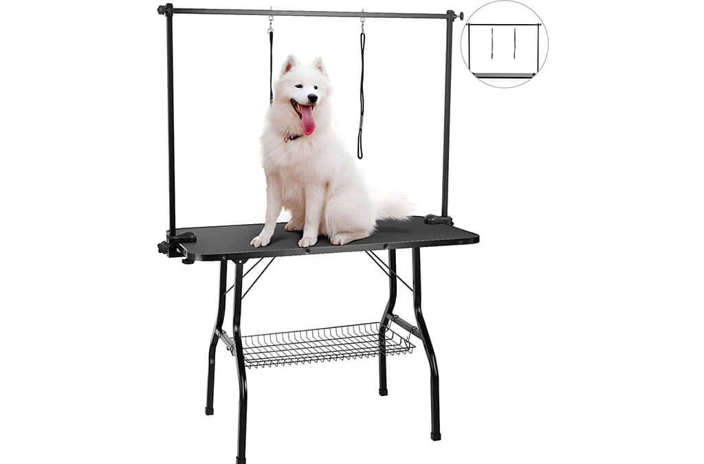 9. LAZY BUDDY 43" Dog Grooming Table